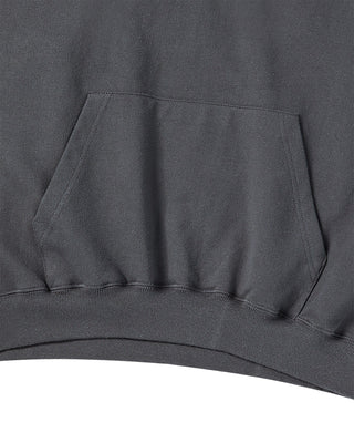 COLOR LOGO HOODIE CHARCOAL