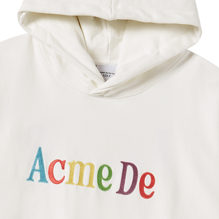 COLOR LOGO HOODIE CREAM