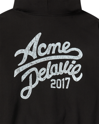 CURSIVE LOGO HOODIE BLACK