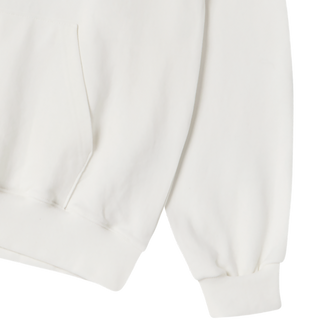 CURSIVE LOGO HOODIE CREAM