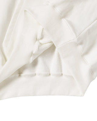 CURSIVE LOGO HOODIE CREAM