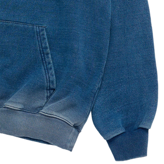 DENIM EFFECT ZURRY HOODIE NAVY