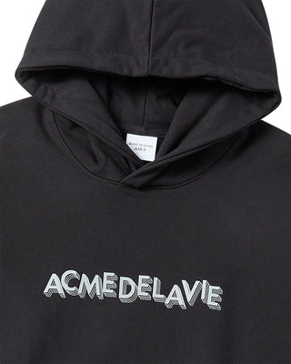 3D LOGO HOODIE BLACK