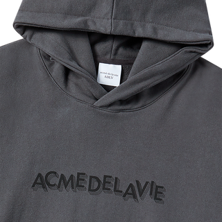 3D LOGO HOODIE CHARCOAL