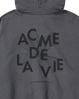 3D LOGO HOODIE CHARCOAL