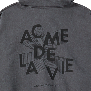3D LOGO HOODIE CHARCOAL