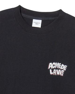 AC BEAR GRAFFITI LONG SLEEVE BLACK