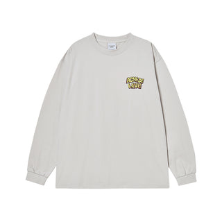 AC BEAR GRAFFITI LONG SLEEVE LIGHT GRAY