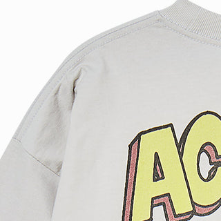 AC BEAR GRAFFITI LONG SLEEVE LIGHT GRAY