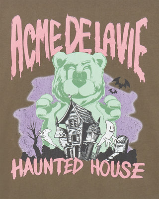 AC BEAR HALLOWEEN LONG SLEEVE T-SHIRT COCOA