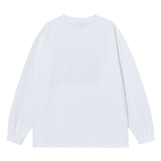 AC BEAR HALLOWEEN LONG SLEEVE T-SHIRT WHITE