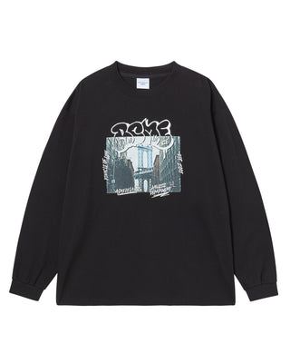 BROOKLYN BRIDGE LONG SLEEVE BLACK