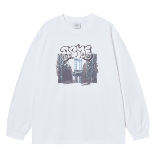BROOKLYN BRIDGE LONG SLEEVE WHITE