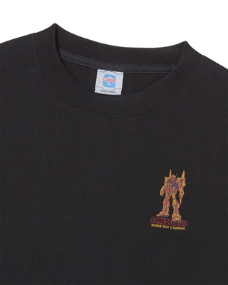 MOBILE SUIT Z GUNDAM PILOT BIO WASHING LONG SLEEVE T-SHIRT BLACK