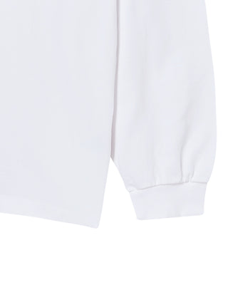 MOBILE SUIT Z GUNDAM PILOT BIO WASHING LONG SLEEVE T-SHIRT WHITE