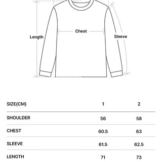 DOUBLE LAYER ADLV LONG SLEEVE T-SHIRT LIGHT GRAY