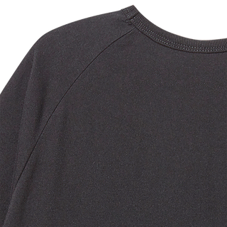 WOMAN PRINCESS FONT LONG SLEEVE T-SHIRT BLACK