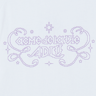 WOMAN PRINCESS FONT LONG SLEEVE T-SHIRT WHITE