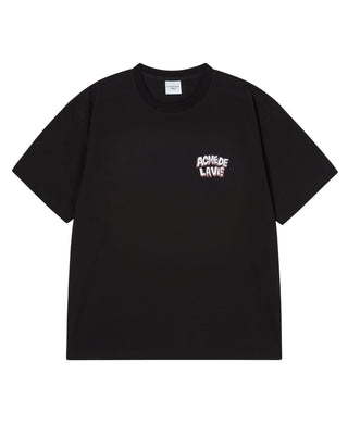 AC BEAR GRAFFITI SHORT SLEEVE T-SHIRT BLACK