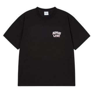 AC BEAR GRAFFITI SHORT SLEEVE T-SHIRT BLACK