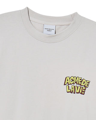 AC BEAR GRAFFITI SHORT SLEEVE T-SHIRT LIGHT GRAY