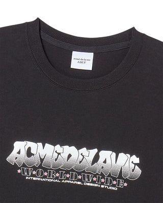 AC BEAR PAINT SHORT SLEEVE T-SHIRT BLACK