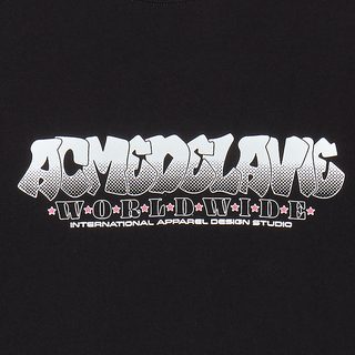 AC BEAR PAINT SHORT SLEEVE T-SHIRT BLACK
