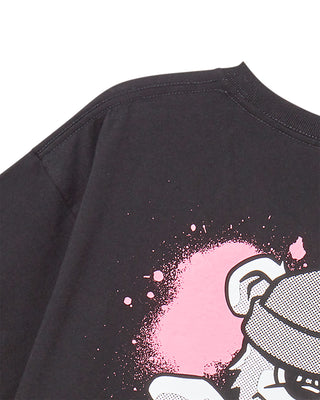 AC BEAR PAINT SHORT SLEEVE T-SHIRT BLACK