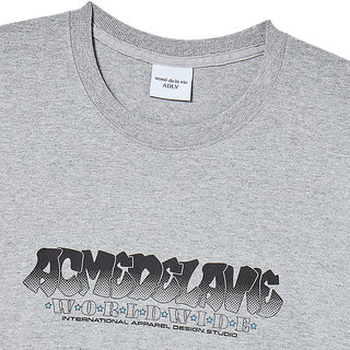 AC BEAR PAINT SHORT SLEEVE T-SHIRT MELANGE