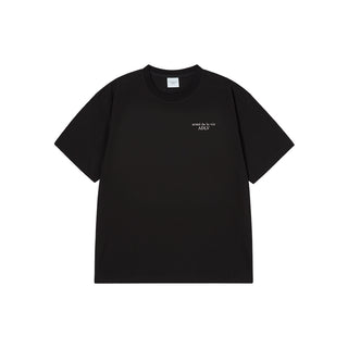 AC BEAR BASIC LOGO SHORT SLEEVE T-SHIRT BLACK
