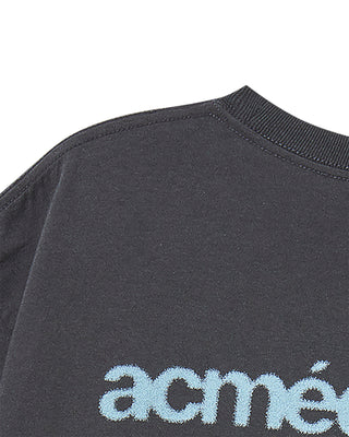 AC BEAR STATUE OF LIBERTY SHORT SLEEVE T-SHIRT CHARCOAL