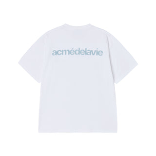 AC BEAR STATUE OF LIBERTY SHORT SLEEVE T-SHIRT WHITE