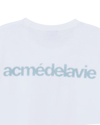 AC BEAR STATUE OF LIBERTY SHORT SLEEVE T-SHIRT WHITE