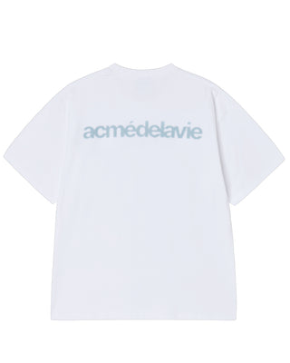 AC BEAR STATUE OF LIBERTY SHORT SLEEVE T-SHIRT WHITE