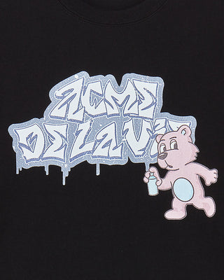 AC BEAR SPRAY SHORT SLEEVE T-SHIRT BLACK