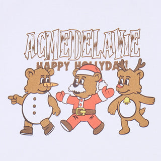 AC BEAR FRIEND X-MAS SHORT SLEEVE T-SHIRT WHITE