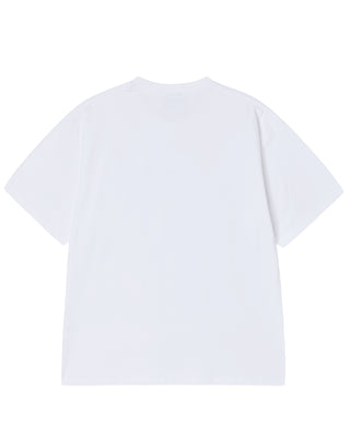 AC BEAR FRIEND HALLOWEEN SHORT SLEEVE T-SHIRT WHITE