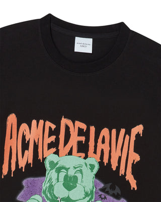 AC BEAR HALLOWEEN SHORT SLEEVE T-SHIRT BLACK