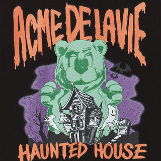 AC BEAR HALLOWEEN SHORT SLEEVE T-SHIRT BLACK