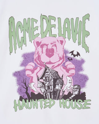 AC BEAR HALLOWEEN SHORT SLEEVE T-SHIRT WHITE