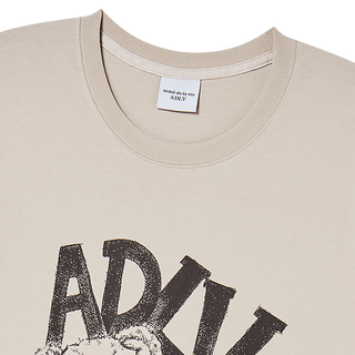 ADLV PIGGYBACK SHORT SLEEVE T-SHIRT ESSENTIAL BEIGE
