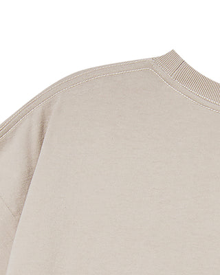 ADLV PIGGYBACK SHORT SLEEVE T-SHIRT ESSENTIAL BEIGE