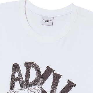 ADLV PIGGYBACK SHORT SLEEVE T-SHIRT WHITE