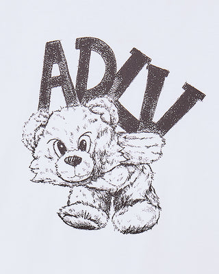 ADLV PIGGYBACK SHORT SLEEVE T-SHIRT WHITE