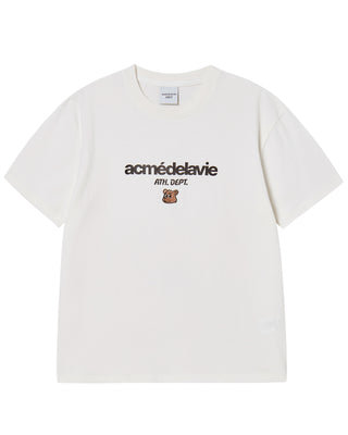 AC POINT STANDARD SHORT SLEEVE T-SHIRT CREAM