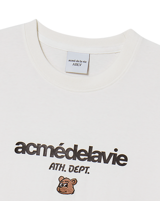 AC POINT STANDARD SHORT SLEEVE T-SHIRT CREAM