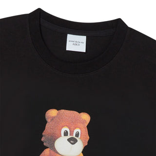 AC TEDDY BEAR SHORT SLEEVE T-SHIRT BLACK