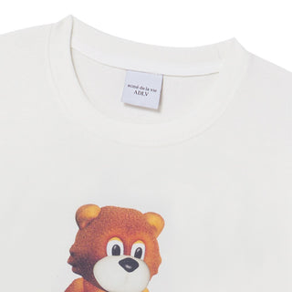 AC TEDDY BEAR SHORT SLEEVE T-SHIRT CREAM
