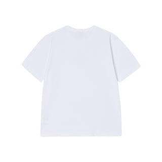 COLOR MIX AC BEAR SHORT SLEEVE T-SHIRT WHITE