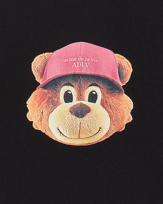 3D AC BEAR FACE SHORT SLEEVE T-SHIRT BLACK